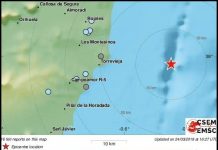 UPDATE: Sunday afternoon earthquake east of Torrevieja Sunday afternoon earthquake east of Torrevieja