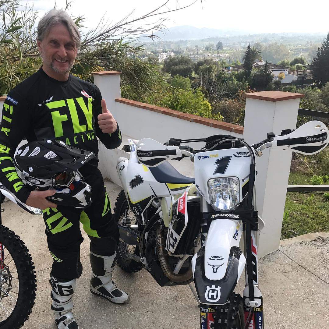 Fogarty in Andalusia, Spain, in April 2019. Photo: Instagram.