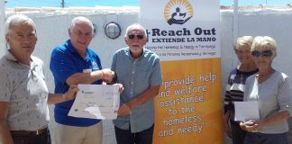 ‘REACH OUT’ receives a donation of 300€