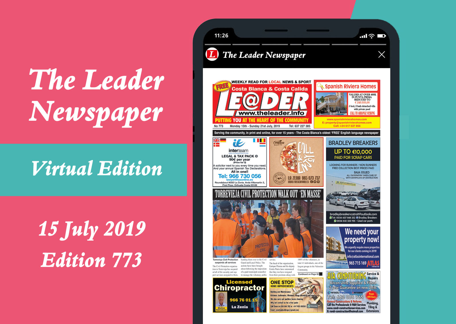 The Leader Newspaper edition 773 The Leader Newspaper
