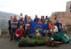 La Asociación para la recuperación del bosque autóctono (ARBA) reforesta durante este otoño las laderas del monte de Fajardo en el puerto de Cartagena Reforestación en el monte Fajardo
