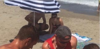 SOCORRISTAS DE MOJACAR REALIZAN SIMUNLACROS DE RESCATE EN LAS PLAYAS DE MOJÁCAR