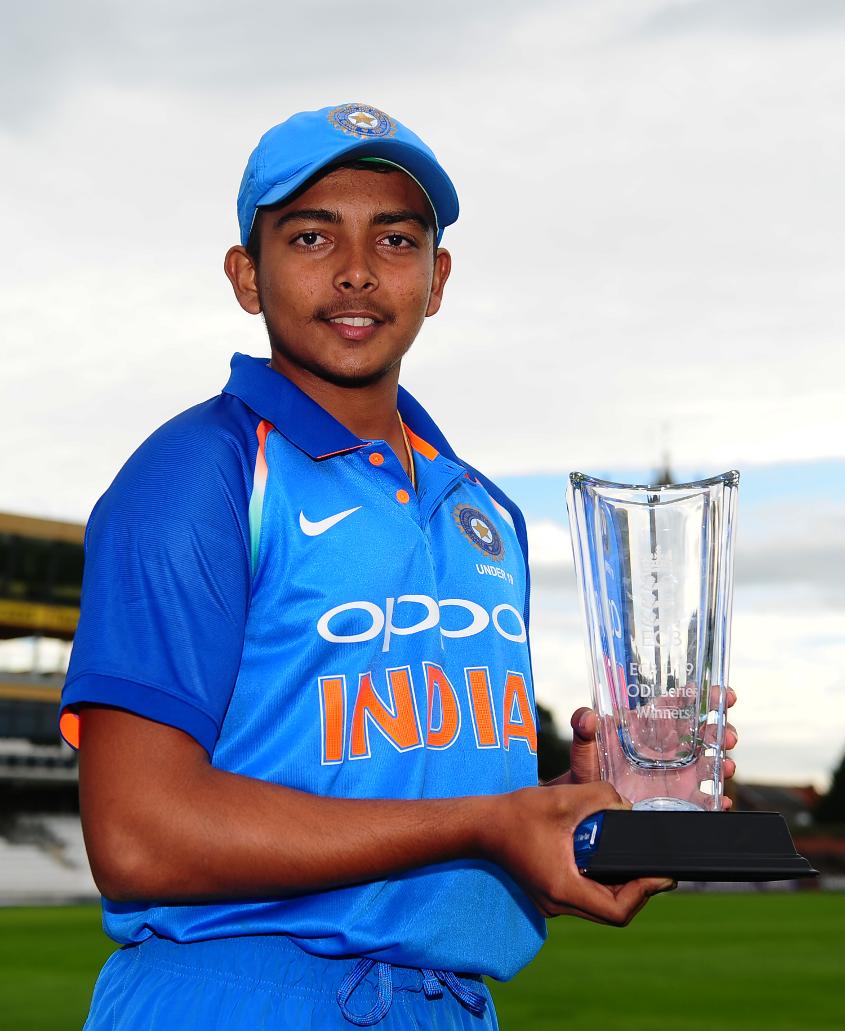 Prithvi Shaw first came into prominence when he hit 546 in an inter-school match in Mumbai in 2013 and now has five first-class centuries against his name.