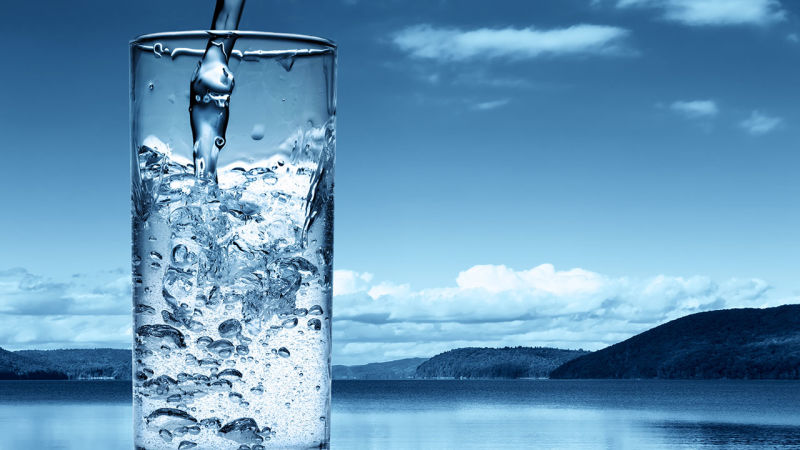 Drink at least 1.5 to 2 liters of water per day