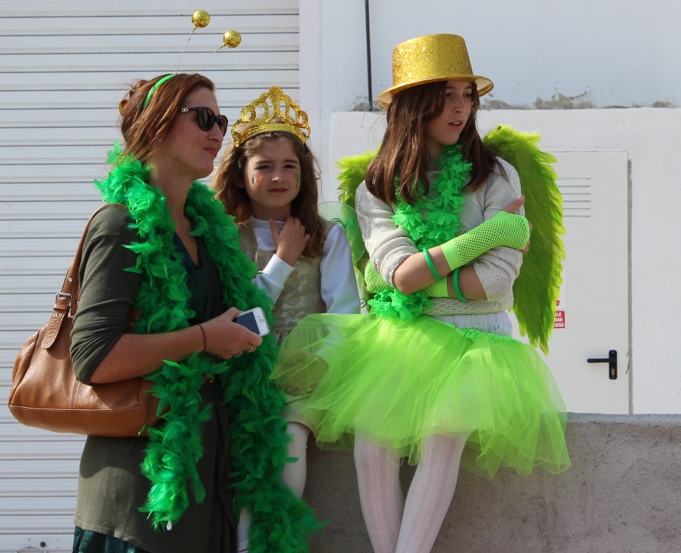 St Patricks Day in Cabo Roig