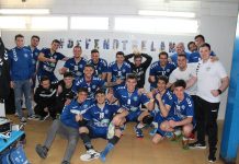 Last minute penalty hands victory to Ilicar Mare Nostrum Torrevieja El equipo posa celebrando la victoria. Karina Balashova