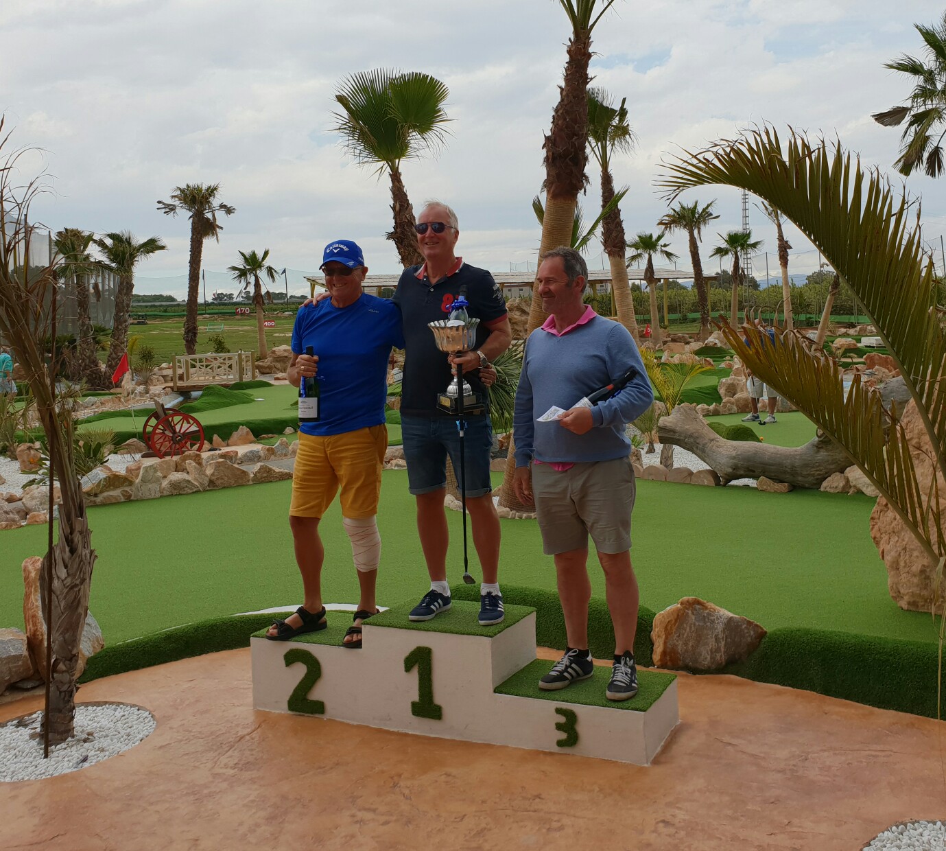 Mens winner of the 1st Spring Golf Cup held at Greenlands
