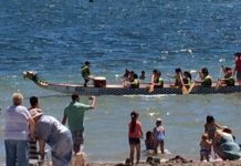 2019 Campus Nautico San Javier Escolar de Dragon Boat race at Santiago de la Ribera San Javier Escolar de Dragon Boat race