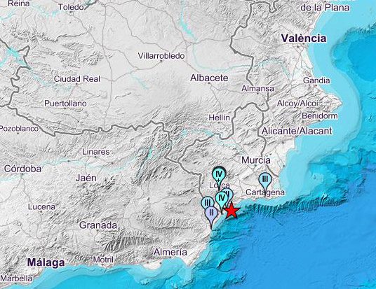 The coordinates were placed in the Lumbrerense area, with a hypocenter that was 5 kilometers deep