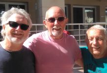 The Drama and The Excitement Photo, left to right. Rob Peck and Ian Sinclair, Mistral. Norman Vener, Radial.