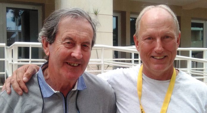 Winners 09.06.19 Photo Vernon O’Byrne left, Paulo Johnston, right.