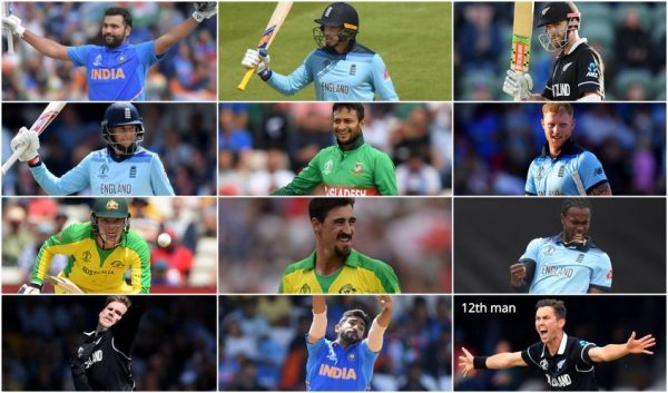Team of the ICC Men’s Cricket World Cup 2019 announced