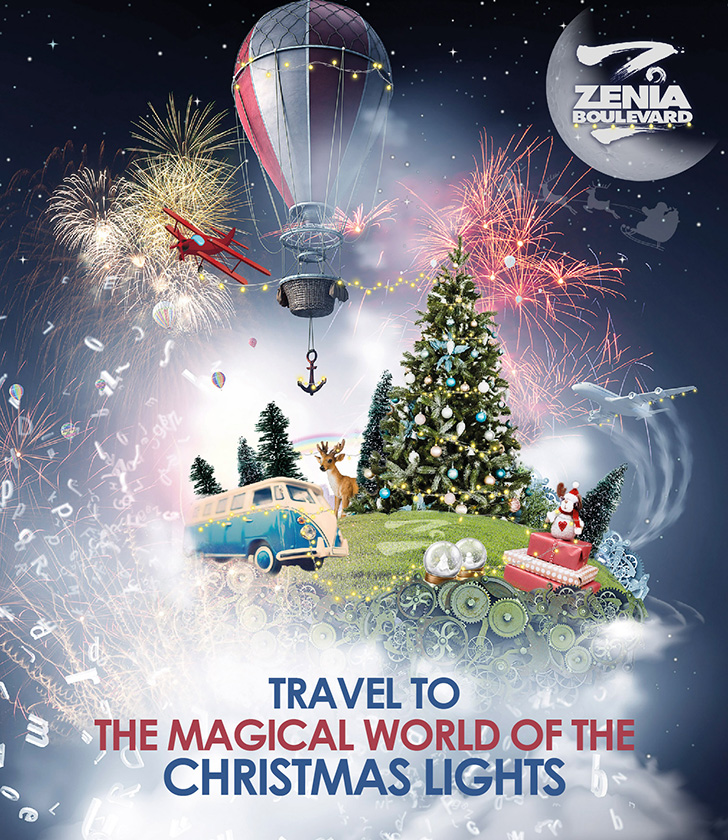 Travel to the magical world of the Christmas lights at La Zenia Boulevard