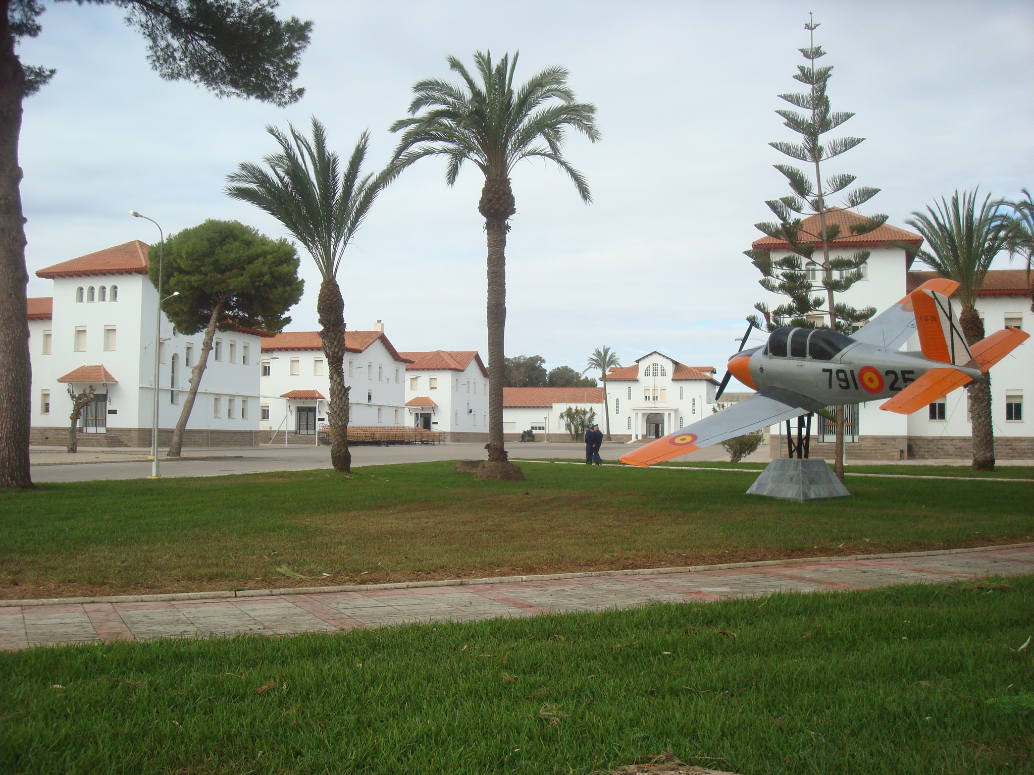 The aircraft is from the San Javier Air Force base