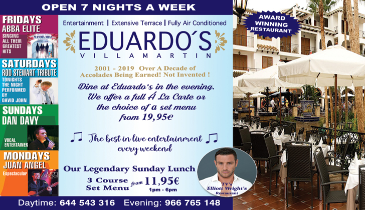 Eduardo's Restaurant Villamartin Plaza