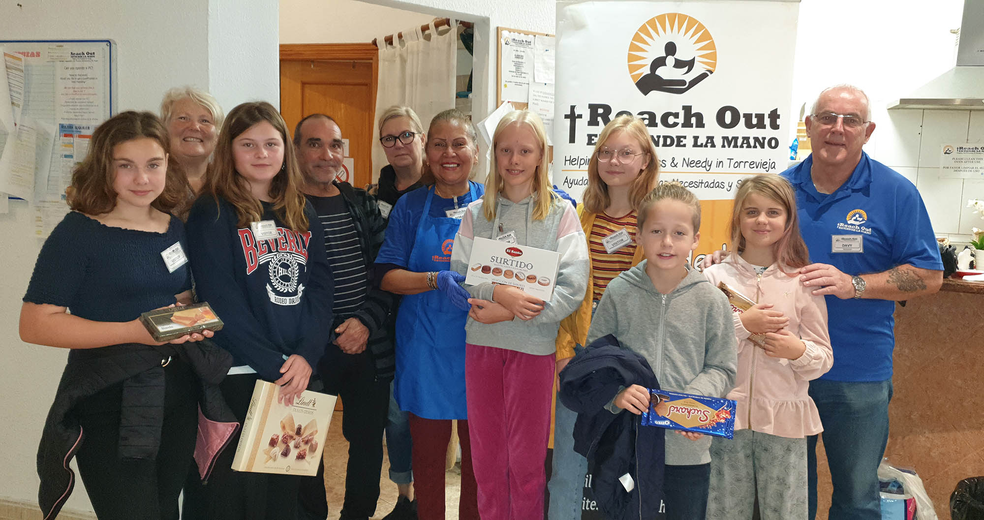 Scandinavian School “Reach Out” to the homeless