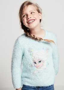 Elsa Light Up Jumper, not suitable for children under 3, due to small parts.