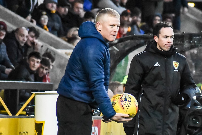 Livingston boss Gary Holt