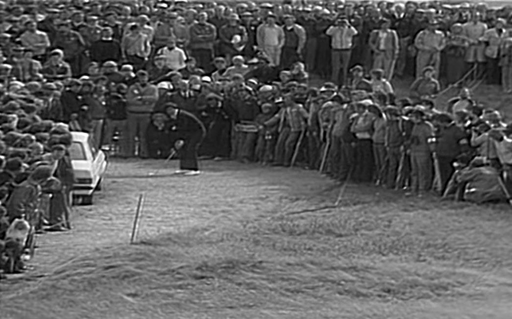 In the driver's seat: Seve's car park win at Royal Lytham and St Annes!