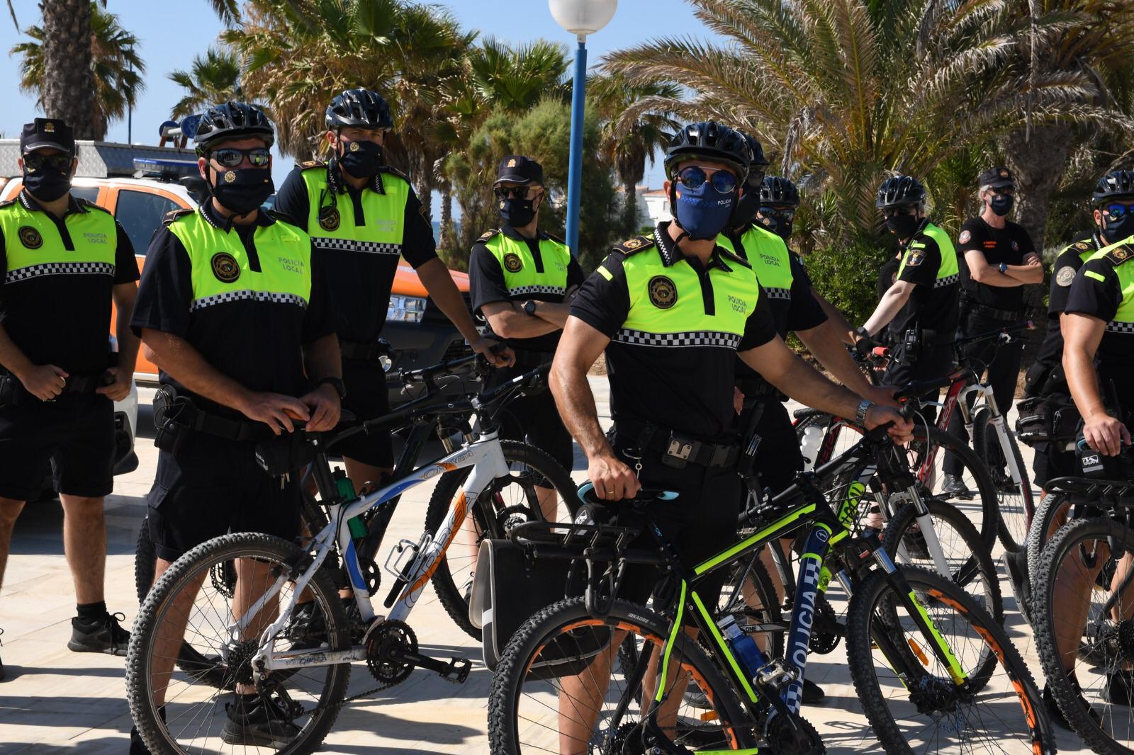 There will also be twelve officers on bicycles who will travel the coast to guarantee the safety of all residents and visitors." 