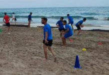 Life’s a beach! Racing ahead – San Miguel pre-season training