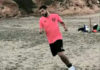 Registration period for FFCV teams extended Racing San Miguel's Alexander Lopez Ortiz put through his paces on the beach.