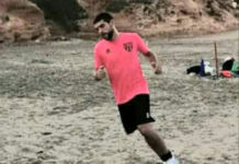 Registration period for FFCV teams extended Racing San Miguel's Alexander Lopez Ortiz put through his paces on the beach.