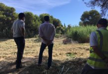 CHS undertake cleaning Orihuela Costa ramblas and riverbeds CHS undertake cleaning Orihuela Costa ramblas and riverbeds