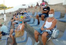 Thader excite fans in entertaining friendly A hundred fans were allowed into the game but all had to socially distance