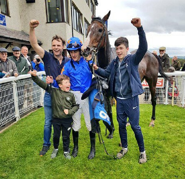 See Double You wins at Hexham in 2018. Photo: Twitter.