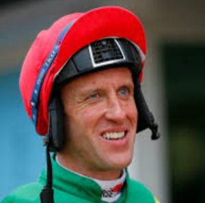 Jockey Robbie Power: rides Duffle Coat.