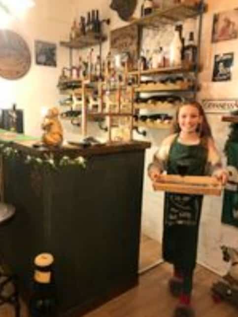 Daughter Indy: The Green Oak barmaid. Photo: Pippa Kirby 