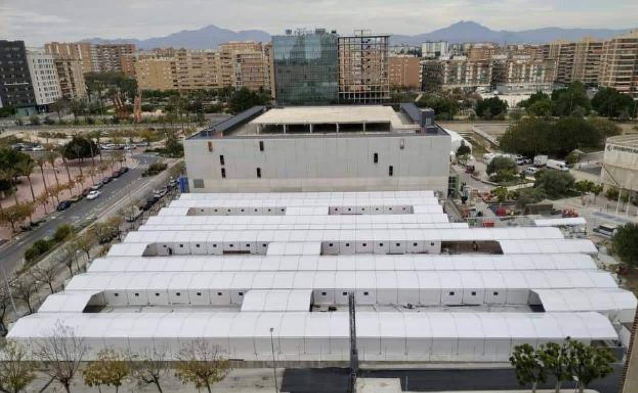 If it becomes necessary, field hospitals like this one in Alicante will be used