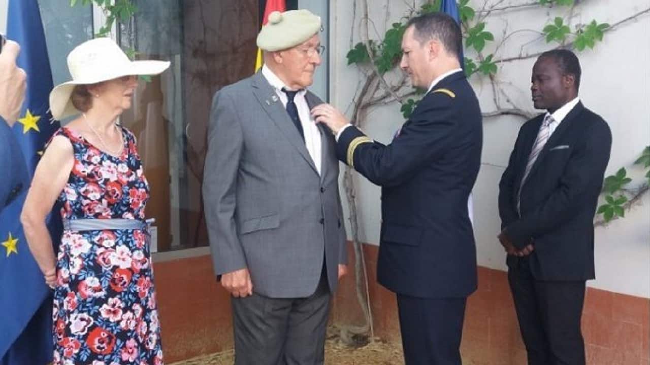 Joe receives the Legion D´Honneur