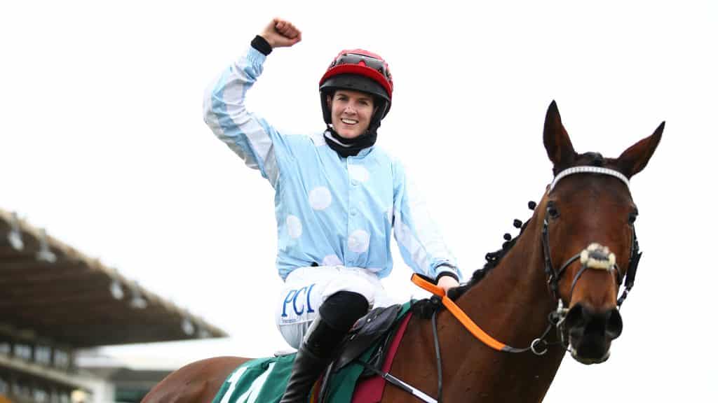 Rachael Blackmore chalked up her sixth Cheltenham Festival winner