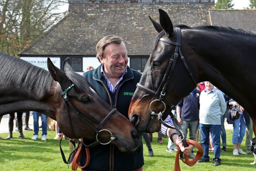 Top veteran trainer Nicky Henderson