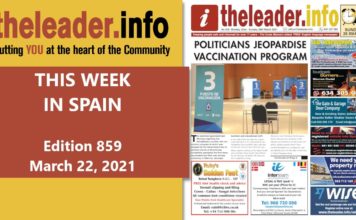 The Costa Blanca Leader Newspaper Edition 859