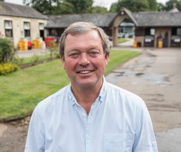 William Haggas saddles Sea Empress (4.10) Newbury. Photo: Highclere.