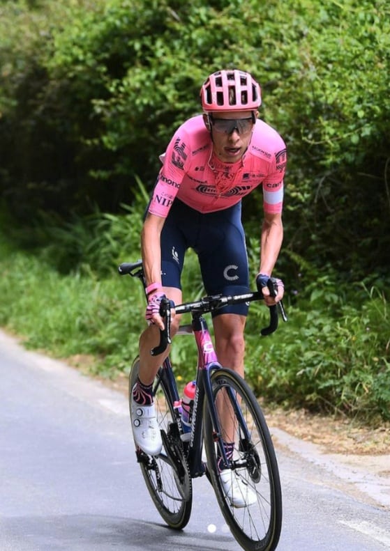 Hugh Carthy: Favourite memory Vuelta a España 2020. Photo: Instagram.