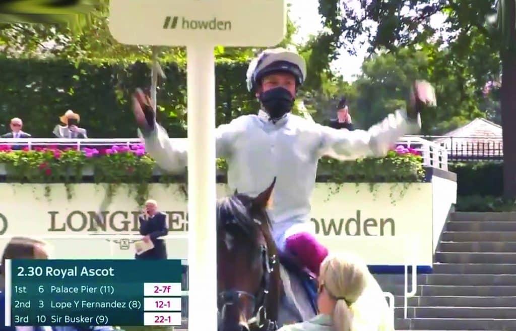 Dettori lands 74th Royal Ascot winner on Palace Pier in G1 Queen Anne Stakes