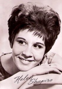 Helen Shapiro, who is 74 now, was Walking Back to Happiness when she was 14