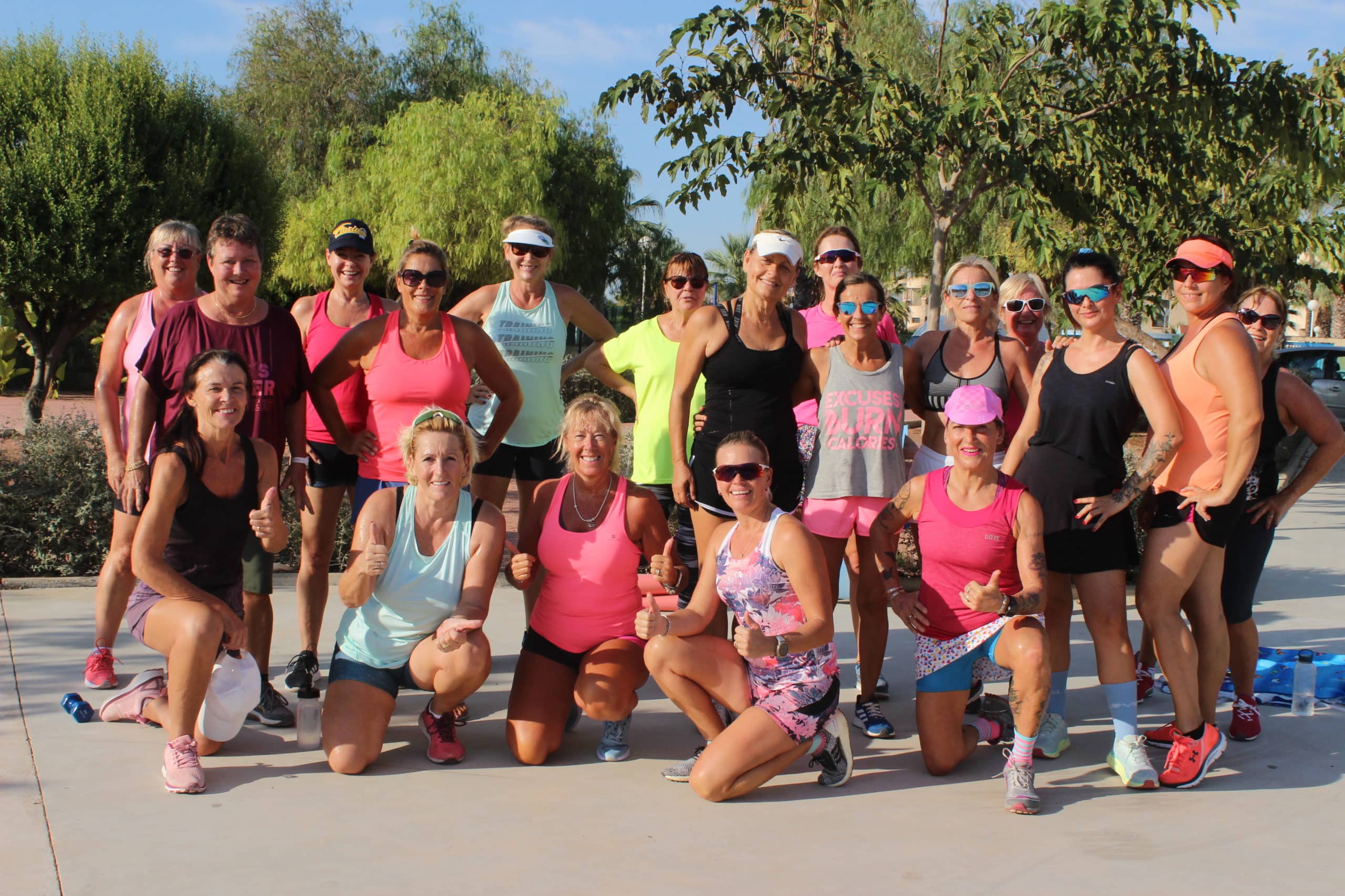 Shaping up with La Zenia’s Playground babes