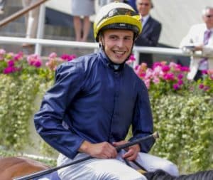 William Buick rides Hafit (1.15) and Jabbarockie (4.05) at Haydock.